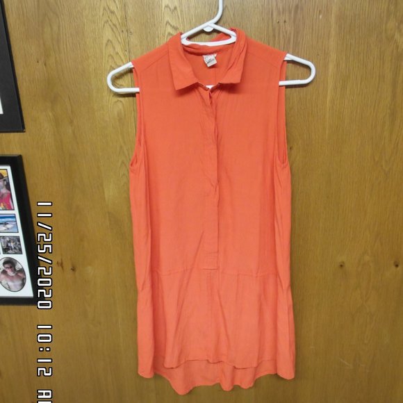 Orange Summer Dress - Picture 3 of 3